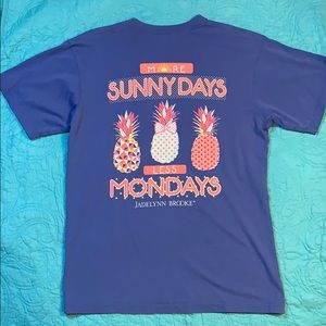 Jadelynn Brooke Cobalt Short Sleeve Shirt